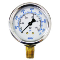 Filled Gauge 7500 PSI/BAR