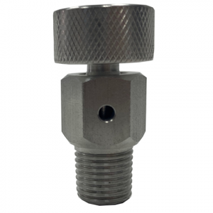Bleed Valve. Stem SST 1/4″ Male NPT
